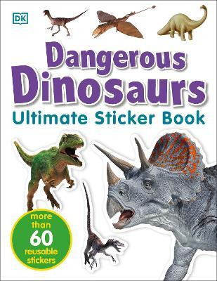 Libro Ultimate Sticker Book: Dangerous Dinosaurs : More T...