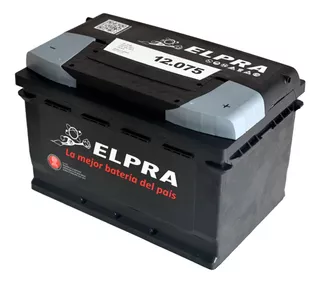 Bateria Auto Elpra 12x75 Instalación A Domicilio Sin Cargo