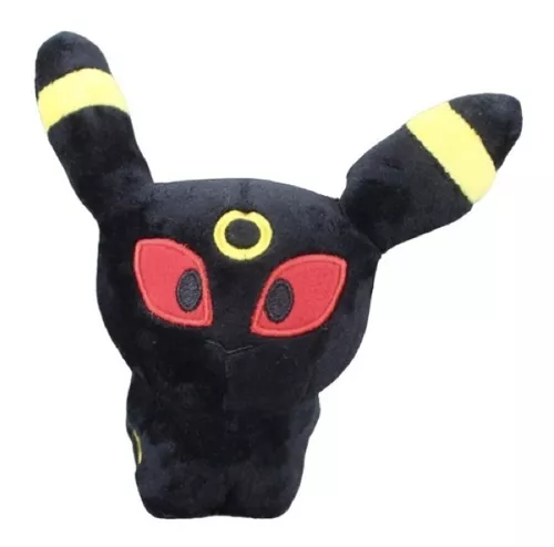 Umbreon Shiny Eevee Evolução Bicho Pelúcia Pokémon 20cm