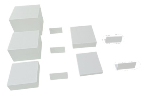5x Buffet Risers Conjunto De Exibição De Mesa De Sobremesa