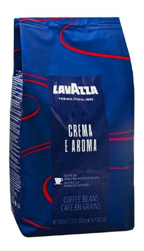 Cafe Lavazza Crema E Aroma En Granos X 1kg-italia-env Azul