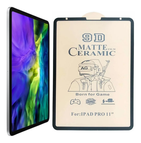 Vidrio Cerámica  Para iPad Pro 11´ 2018 / 2020 