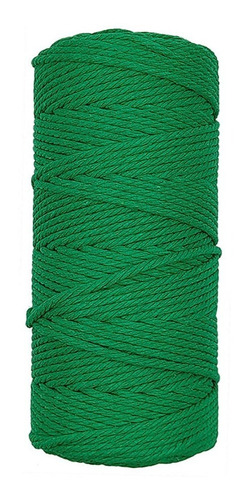 Hilo Algodon 2mm Macrame Para Tejer Bobina 24 Hebras 100mts