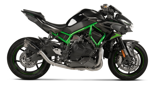 Escape Akrapovic Zh2 Kawasaki Slip On S-k10so29-asztbl