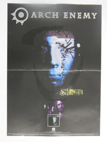 Arch Enemy Poster Original Importado Amon Amarth Dist0