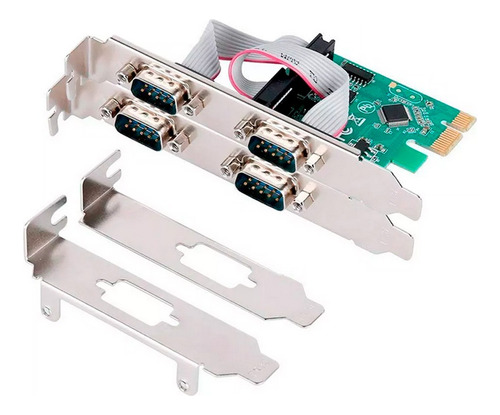 Tarjeta Delta Pci-e X1 4 Puertos Seriales Db9