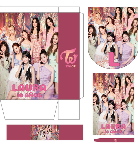 Kit Imprimible Twice