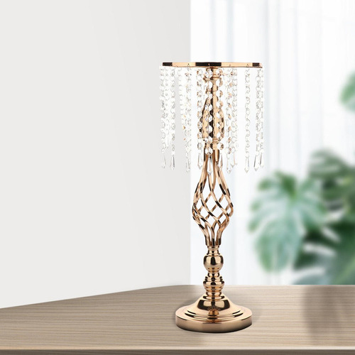 Candelabro De Cristal Para Centros De Mesa Para Bodas, Porta
