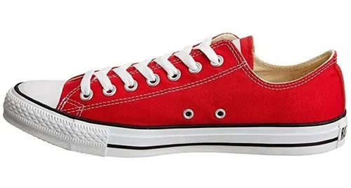 Converse rojos para clearance mujer