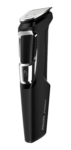 Imagen 2 de 3 de Rasuradora y cortadora de pelo Philips MG3750 negra 100V/240V