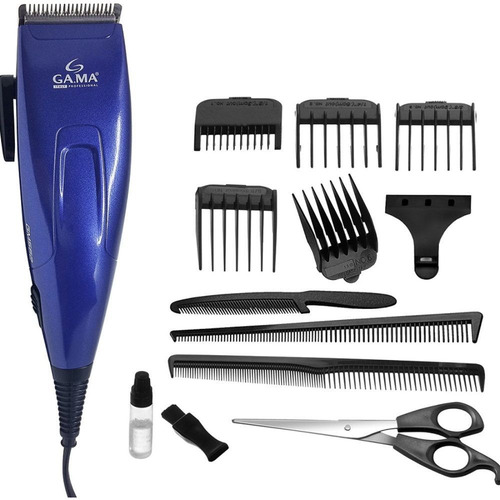 Gama Gm562 Clipper Magnético Ap Cortadorcabelo13 Peças 127v