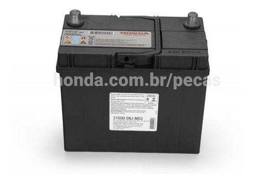 Bateria 12v 47ah City, Civic, Cr-v, Fit, Wr-v