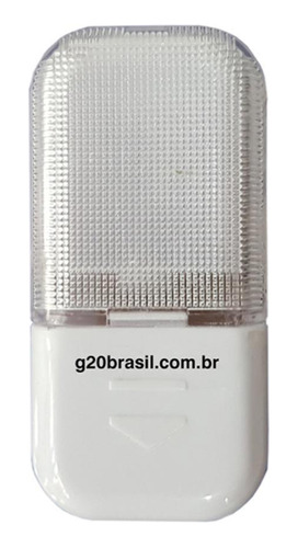 Anunciador Luminoso Noturno Led G20 Branco Ana30111 6500k