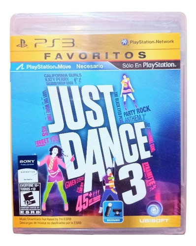 Just Dance 3 Ps3 Fisico Nuevo Sellado!!