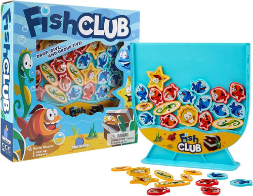 Juego De Mesa Fish Club Conecta Peces Reto Familiar Colorido