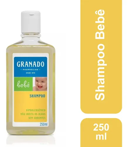 Shampoo Bebê Tradicional 250ml Granado