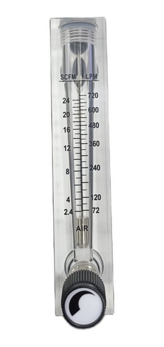 Medidor Flujometro Rotametro Regulado Aire 72-720lpm