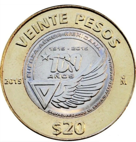 Moneda Conmemorativa 20 Pesos