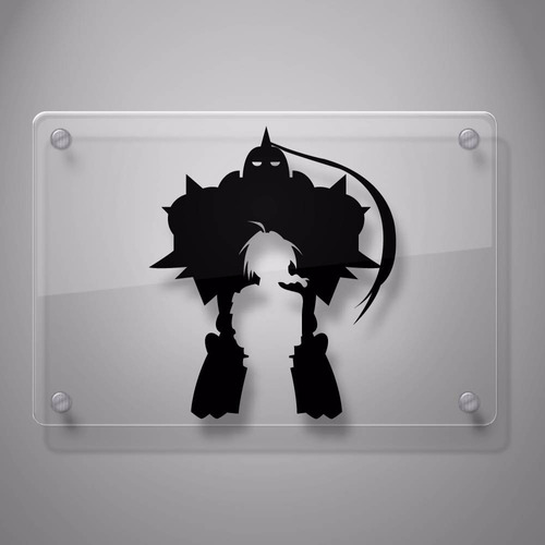 Fullmetal Alchemist Vinilo Sticker Calco Decoracion