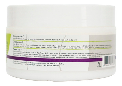 Deva Curl Supercream Creme De Coco 250g