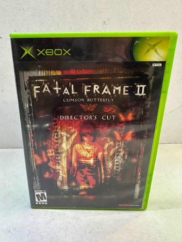 Fatal Frame Ii Crimson Butterfly | Xbox Clasico Original (Usado)