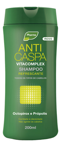 Kit C/3 Unid. Shampoo Anticaspa Refrescante Pharma