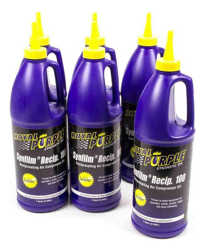 Royal Purple  Botellas De Aceite Para Compresor De Aire, 6 .