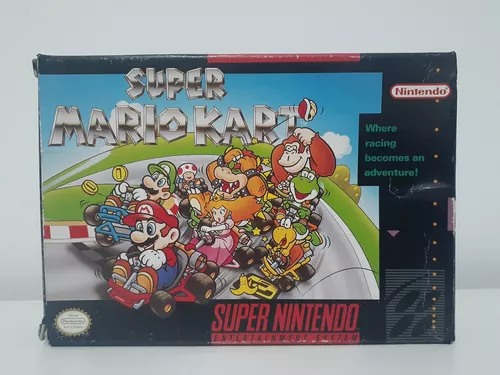 Jogo Super Mario Kart - Super Nintendo