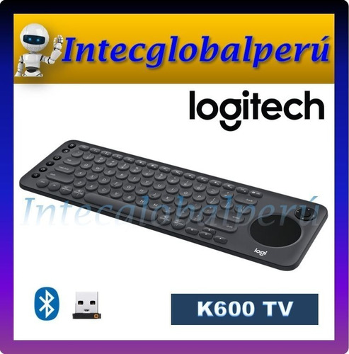 N Teclado Logitech K600 Tv Wireless Bluetooth En Español
