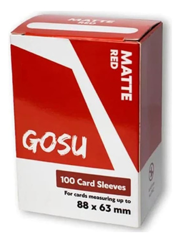 Gosu Card Sleeve Matte