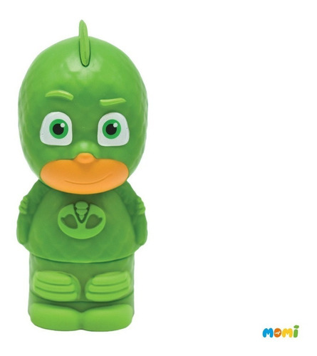 Figura Muñeco Pj Masks Gecko ¡4 En 1! Sello Crayón ¡nuevo!