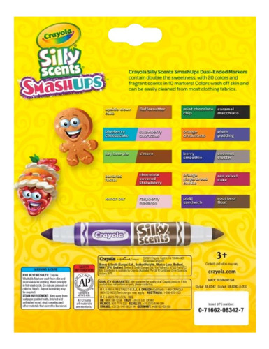 Silly Scents Marcadores Sweet Doble Punta Xtm C