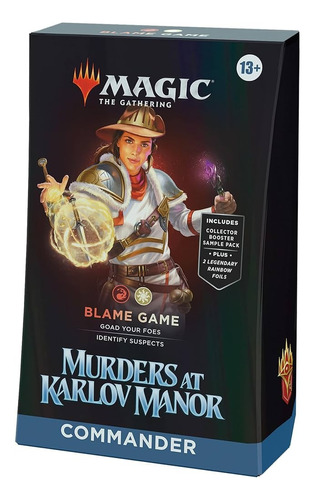 Mtg Murders At Karlov Manor Commander Deck - Blame Game