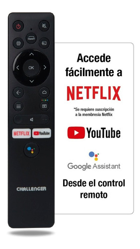 Imagen 6 de 7 de Televisor Challenger 32 Pulgadas Android Tv Hd