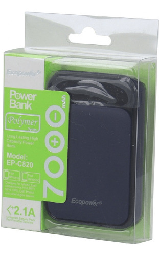 Power Bank Ecopower 7000 Mah 