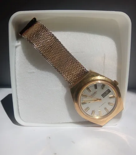 Reloj citizen automático 21 jewels dorado hotsell