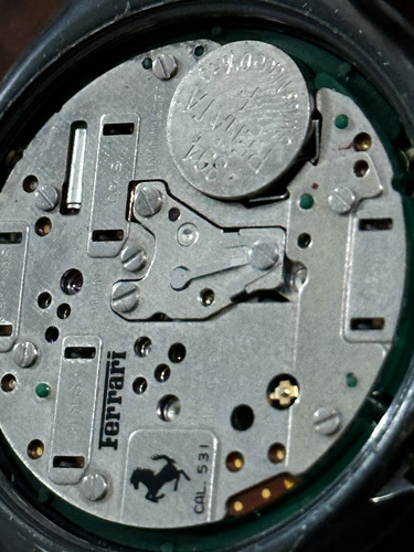 Reloj Ferrari By Cartier/no Rolex /no Longines /no Omega /ta Negro Amarillo Gris Oscuro (Usado)