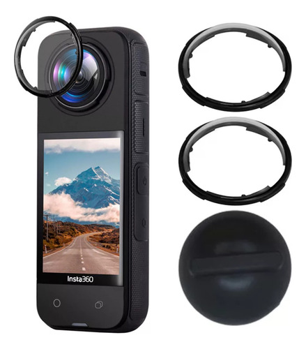 Película Protetora De Lente Para Insta360 X4 Câmera De Vídeo