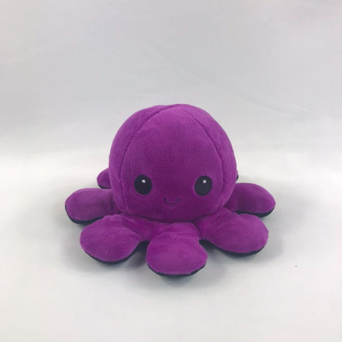 Peluche De Pulpo Reversible.