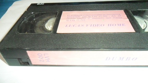 Vhs Dumbo (Usado)