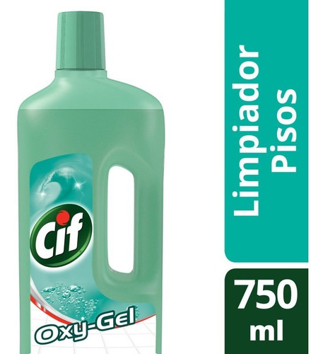 Limpiador Líquido Pisos Cif Oxygel 750ml