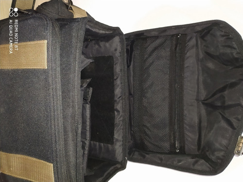 Bolsa Mala Para Camera Lentes E Acessorios Com Divisórias