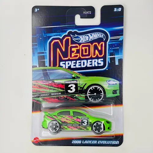 Hot Wheels 2008 Lancer Evolution Verde Neon Speeders 2025