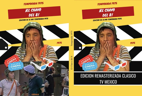 El Chavo Del 8 Temporada 1975 8 Dvd Set 