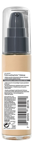 Base De Maquillaje Almay Truly Lasting Color Tono Buff 30ml