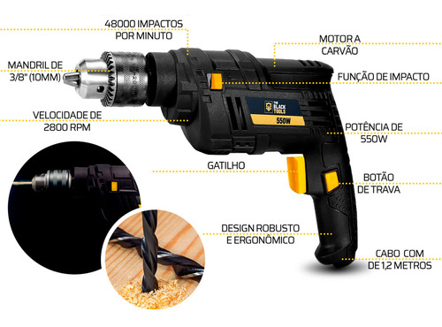 Kit Serra Circular 7.1/4 + Serra Tico-tico + Furadeira