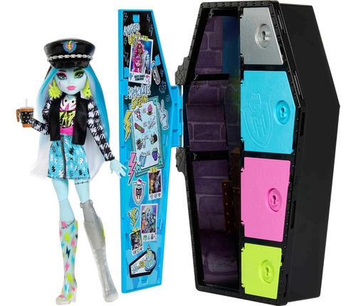 Monster High Muñeca Atau Sorpresa Skullmates Frankie Stein