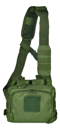 Mochila Militar Pechera Mariconera Cruzada 1 Tirante Bolso.