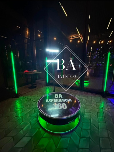 Espejo Fotos - Túnel Led - 360 - Glitter - Neón - Eventos -