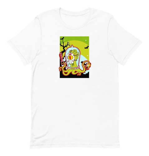Playera Halloween. Dia De Muertos. Kang Simpson Alienigena